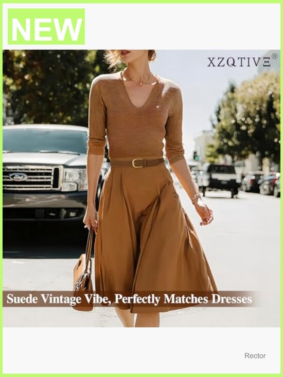 Braided Suede Belt with Gold Buckle - No-Hole Adjustable Woven Waist Belt for main image 6